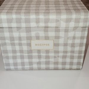 Kate Spade recipe box